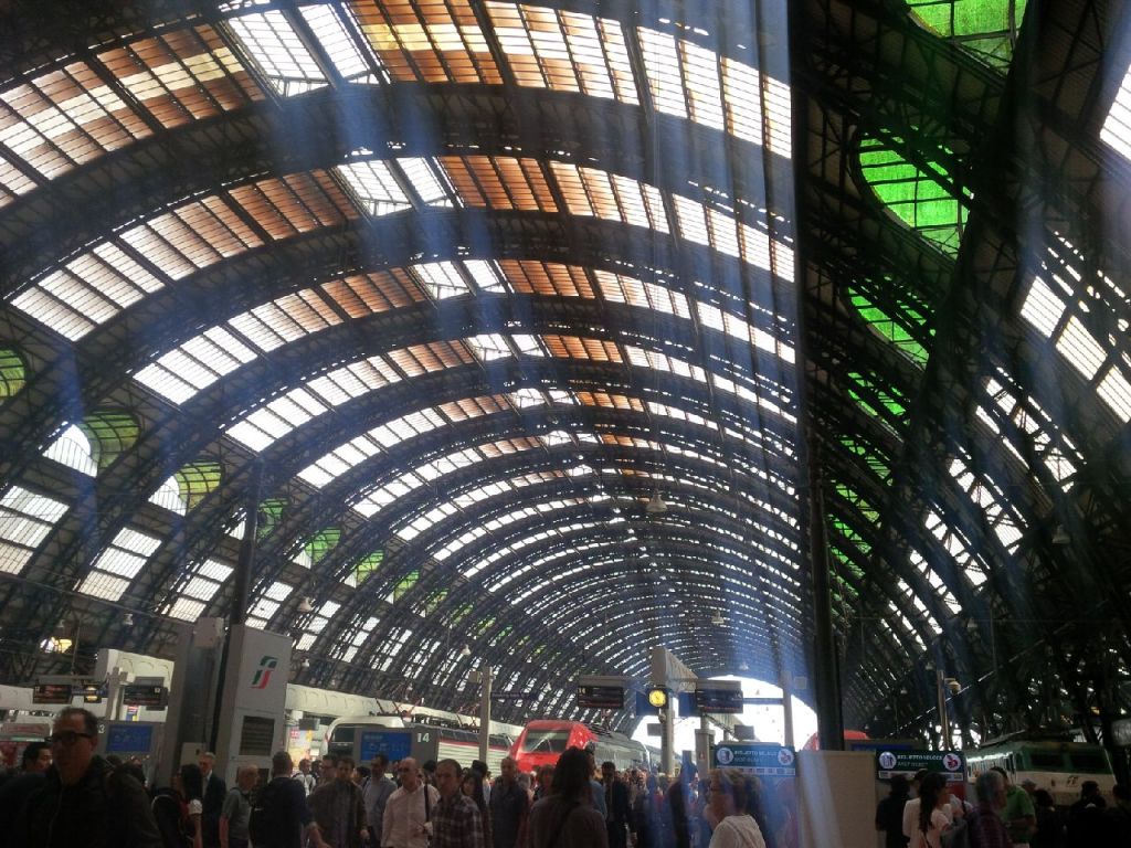MILAN Milan Centrale is the coolest train station we came across in our European stint